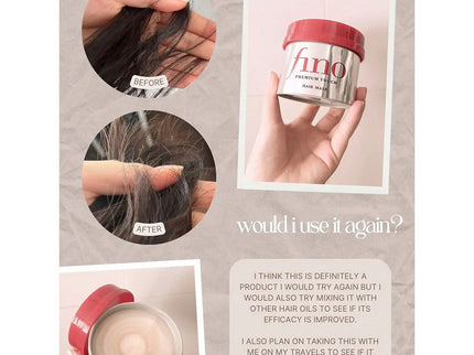 Shiseido Fino Premium Touch Hair Mask For Dry & Frizzy Hair 230g