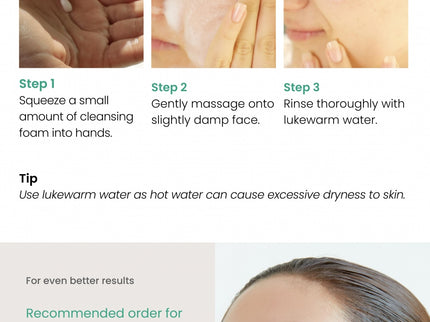 Axis-Y Sunday Morning Refreshing Cleansing Foam 120ml