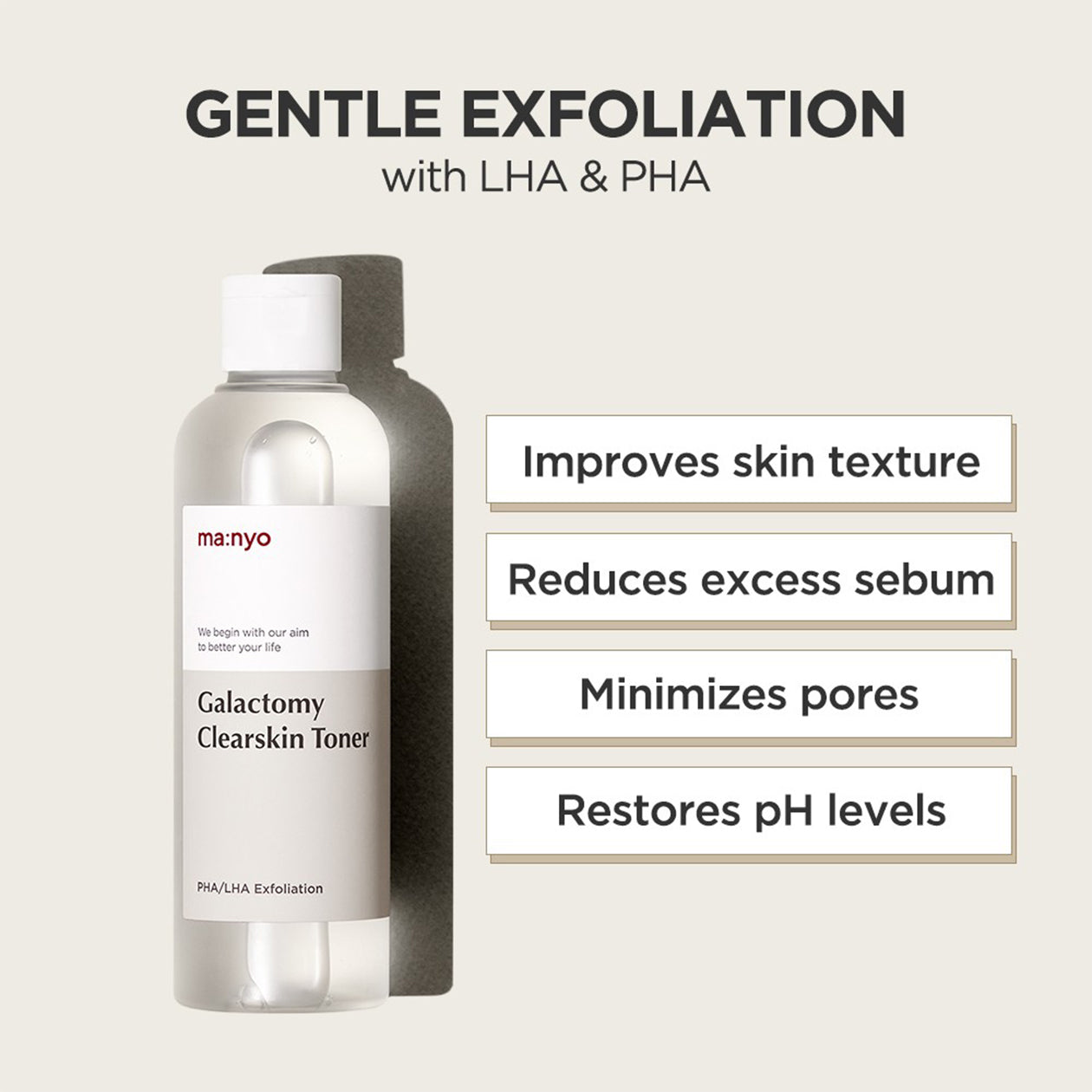 ma:nyo: galactomy Clear skin Toner 210 ml