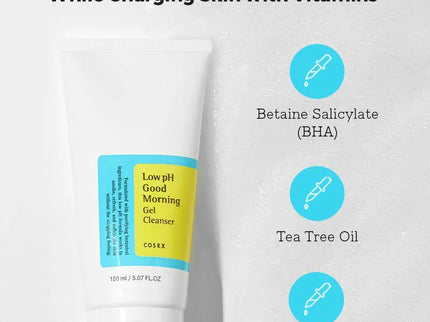 Cosrx Low PH Good Morning Gel Cleanser For All Skin Types 150ml