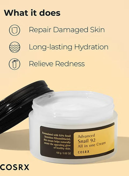 Cosrx Advanced Snail 92 All In One Cream 100 mL
