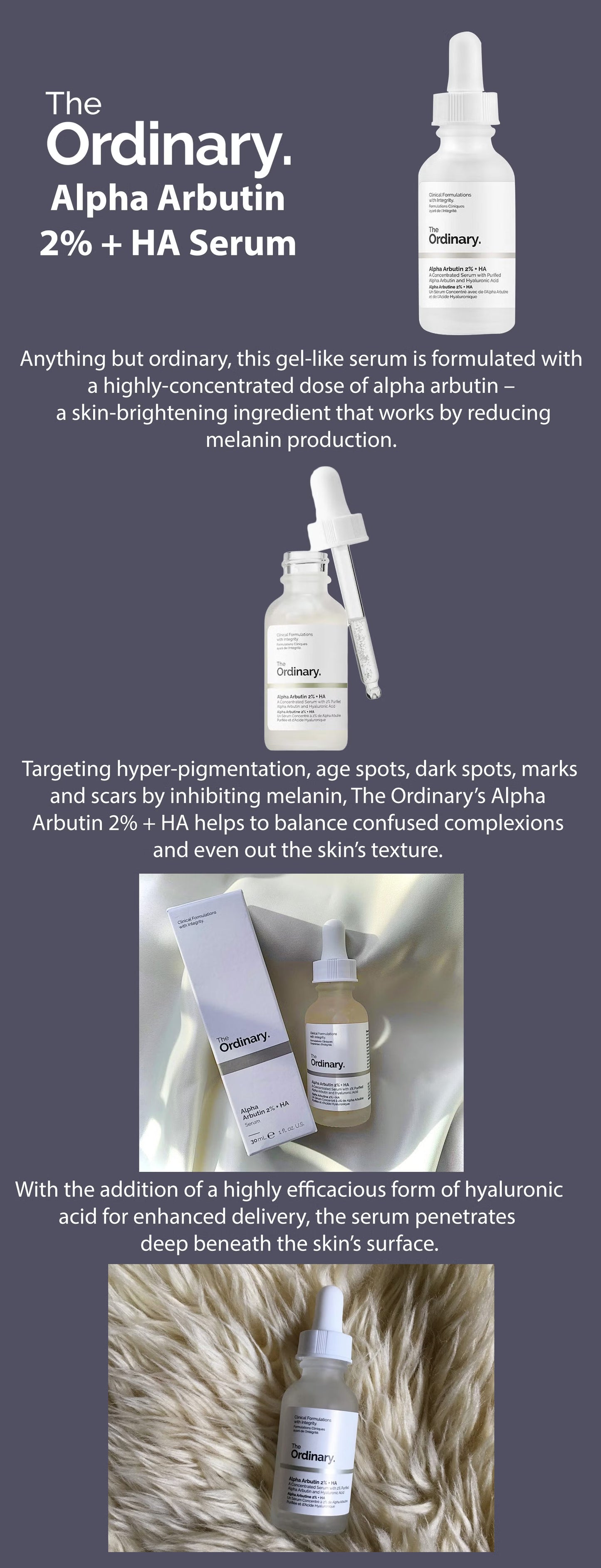The Ordinary Alpha Arbutin 2% + HA 30ml