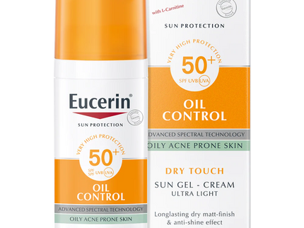 Eucerin Sun Oil Control Gel-Cream SPF50+ 50 ml