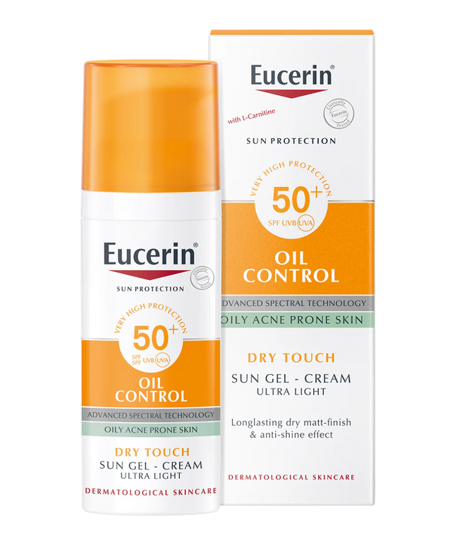 Eucerin Sun Oil Control Gel-Cream SPF50+ 50 ml