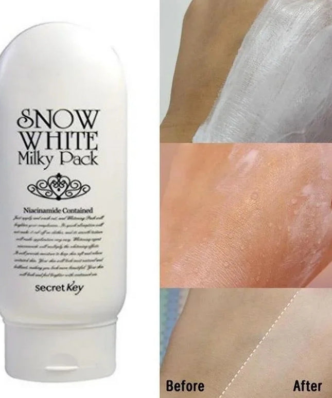 Secret Key Snow White Milky Pack Cream - 200g