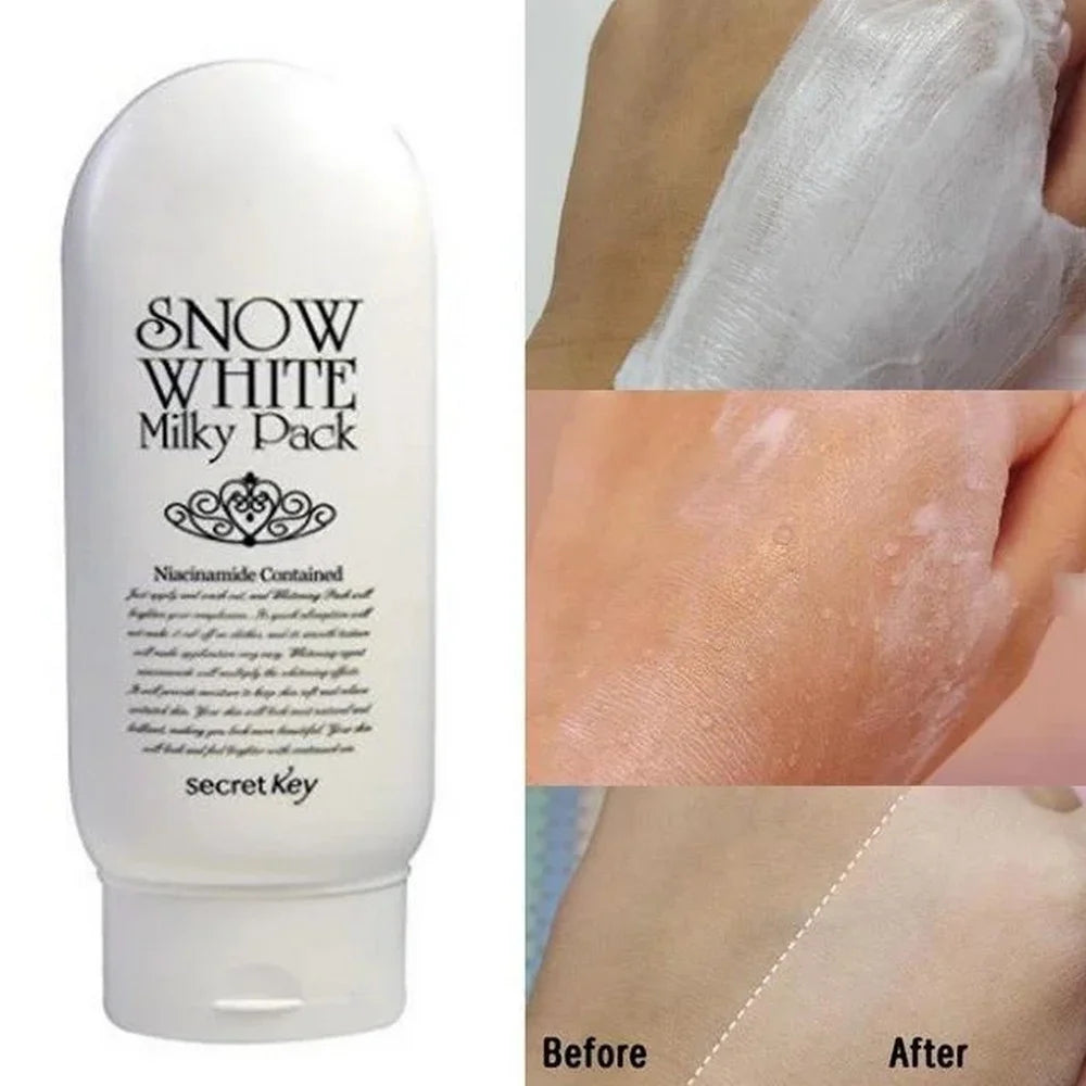 Secret Key Snow White Milky Pack Cream - 200g