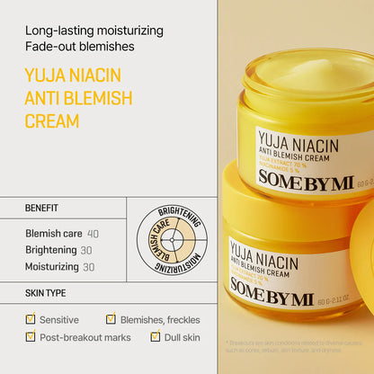 SOME BY MI Yuja Niacin Anti Blemish Cream - 60ml