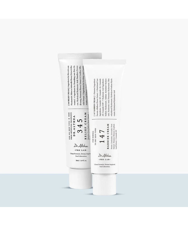 Dr. Althea Deep Moisture Cream & Skin Repair cream Duo