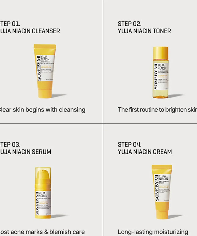 SOME BY MI Yuja Niacin Anti Blemish Starter Kit