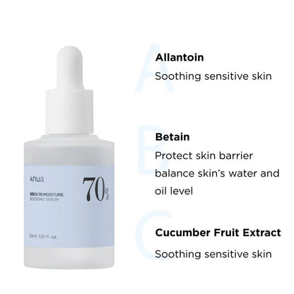 Anua Birch 70% Moisture Boosting Face Serum 30ml