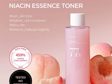 Anua Peach 77 Niacin Essence Toner 250ml