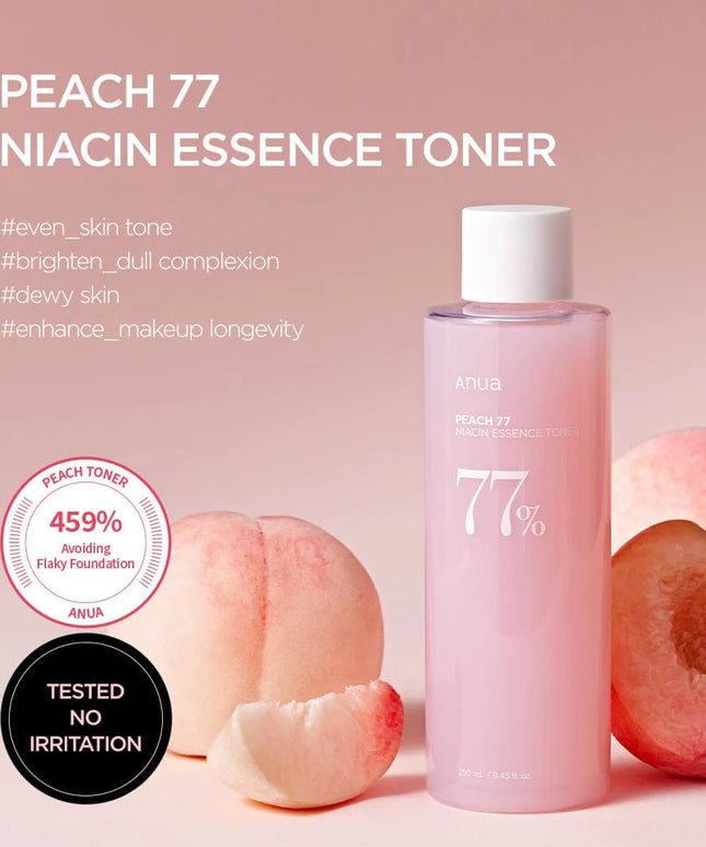 Anua Peach 77 Niacin Essence Toner 250ml