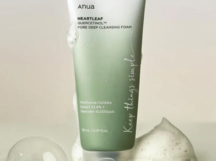 Anua Heartleaf Quercetinol Pore Deep Cleansing Foam 150ml
