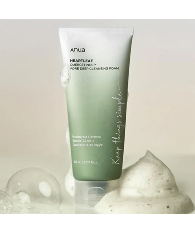 Anua Heartleaf Quercetinol Pore Deep Cleansing Foam 150ml
