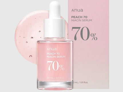 Anua Peach 70 With 5% Niacinamide Skin Brightening Facial Serum For Dry Skin 30ml