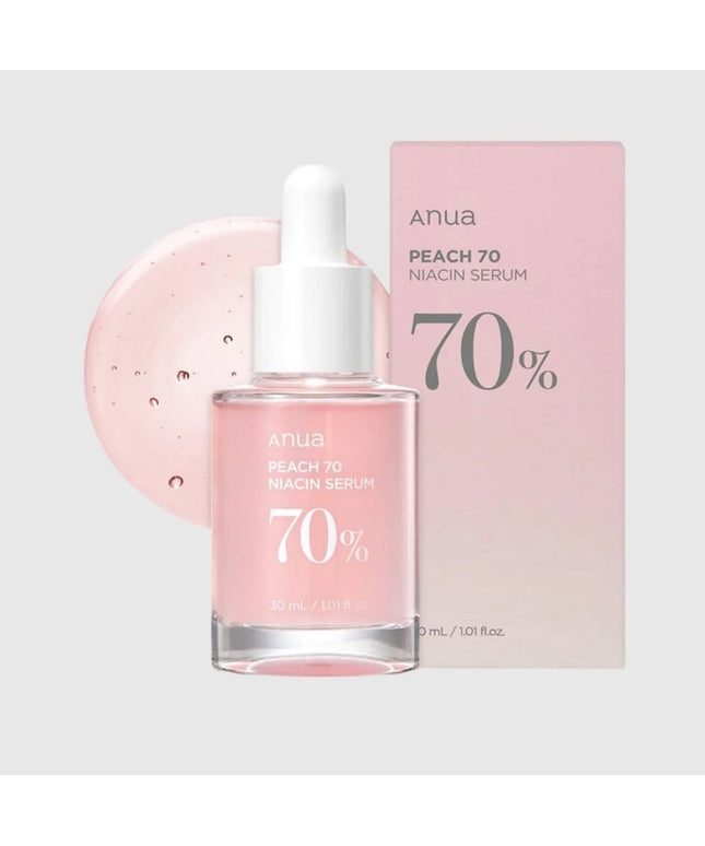 Anua Peach 70 With 5% Niacinamide Skin Brightening Facial Serum For Dry Skin 30ml