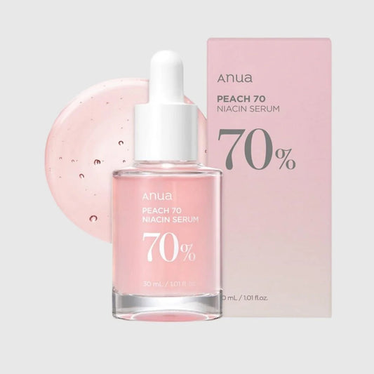 Anua Peach 70 With 5% Niacinamide Skin Brightening Facial Serum For Dry Skin 30ml