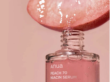 Anua Peach 70 With 5% Niacinamide Skin Brightening Facial Serum For Dry Skin 30ml