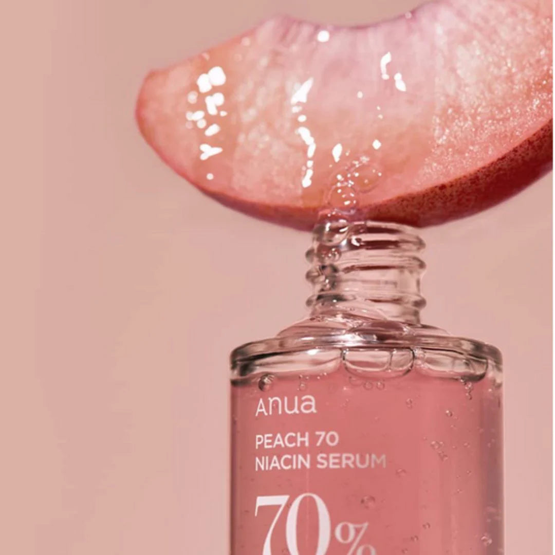 Anua Peach 70 With 5% Niacinamide Skin Brightening Facial Serum For Dry Skin 30ml