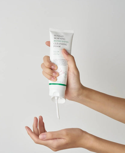 Axis-Y Sunday Morning Refreshing Cleansing Foam 120ml