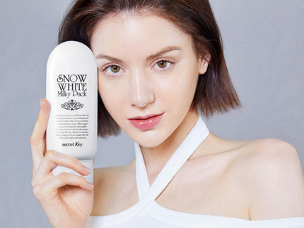 Secret Key Snow White Milky Pack Cream - 200g