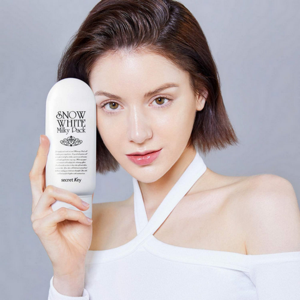 Secret Key Snow White Milky Pack Cream - 200g