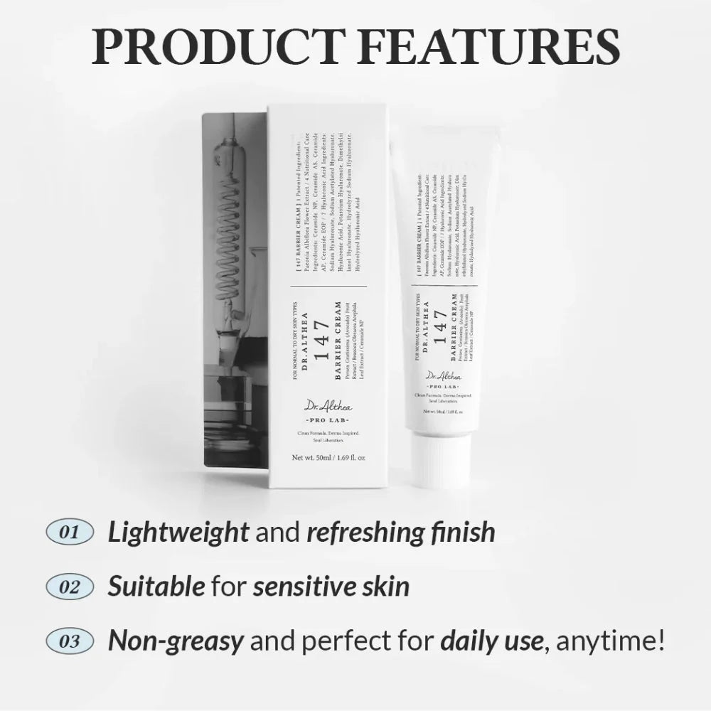 Dr. Althea 147 Skin Barrier Cream For Normal To Dry Skin 50ml