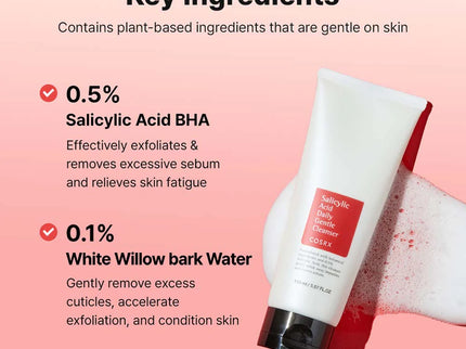 Cosrx Salicylic Acid Daily Gentle Cleanser For Oily Skin 150ml