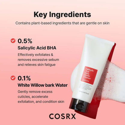Cosrx Salicylic Acid Daily Gentle Cleanser For Oily Skin 150ml