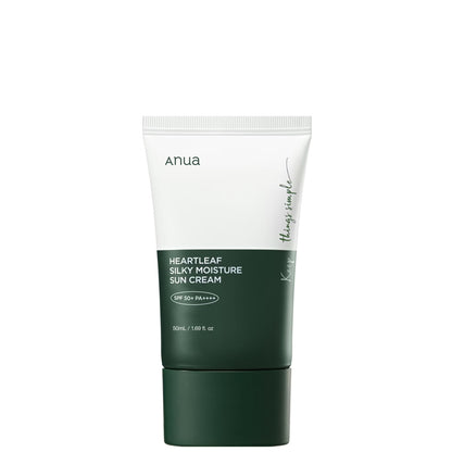 Anua Heartleaf Silky Moisture Sun Cream 50ml
