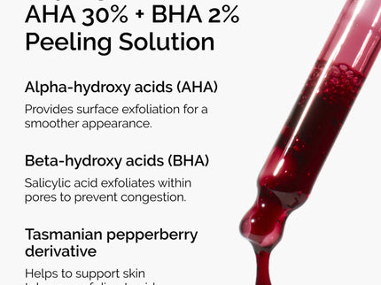 The Ordinary AHA 30% & BHA 2% Peeling Solution For Brighter Skin 30ml