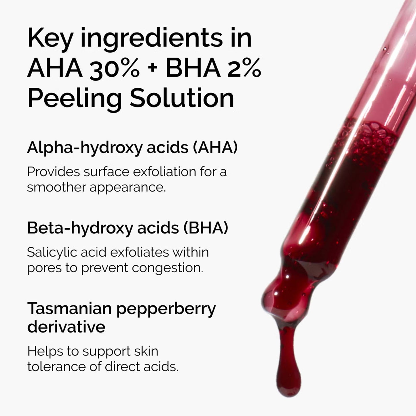 The Ordinary AHA 30% & BHA 2% Peeling Solution For Brighter Skin 30ml