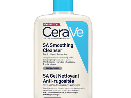 CeraVe SA Smoothing Cleanser With Salicylic acid For Dry & Rough Skin 473 ml