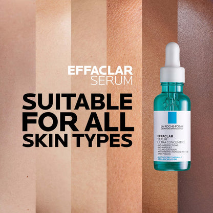 La Roche-Posay Effaclar Ultra Concentrated Anti-imperfection Serum With Salicylic Acid, Glycolic Acid & Niacinamide For Oily & Acne Prone Skin 30ml