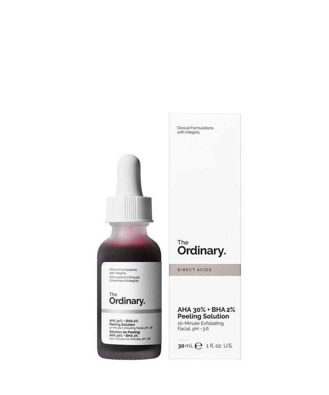 The Ordinary AHA 30% & BHA 2% Peeling Solution For Brighter Skin 30ml