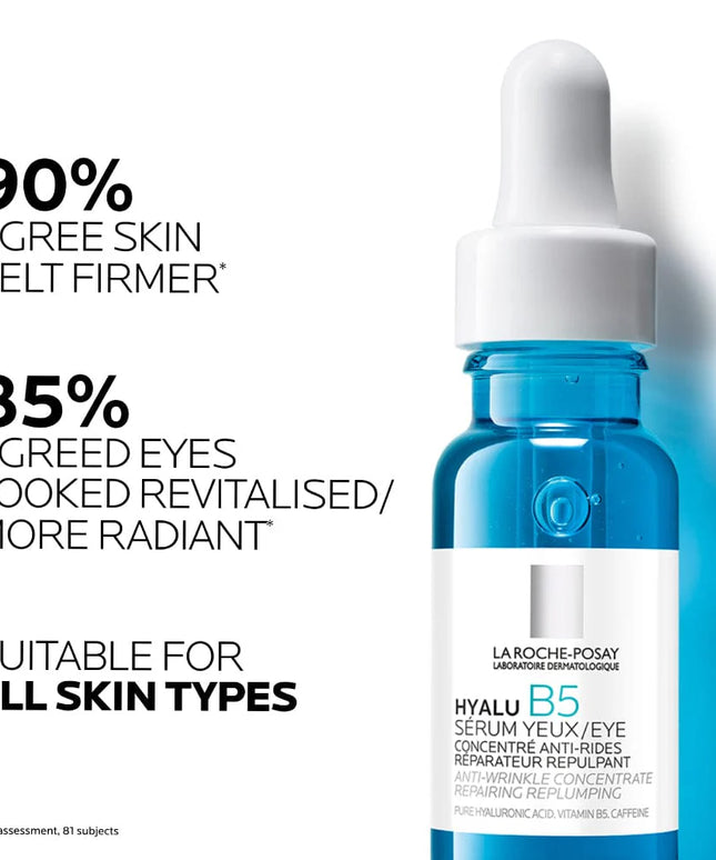 La Roche-Posay Hyalu B5 Hyaluronic Acid Anti-Aging Eye Serum With Vitamin B5 & Caffeine 15ml