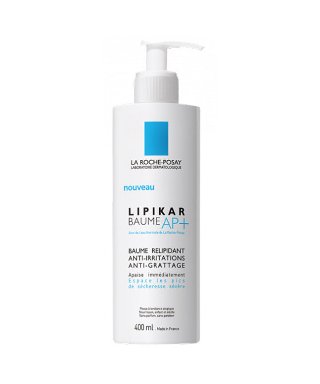 La Roche-Posay Lipikar Baume Ap+M Moisturizer For Atopic Eczema & Allergy-Prone Skin With Extreme Dryness 400ml