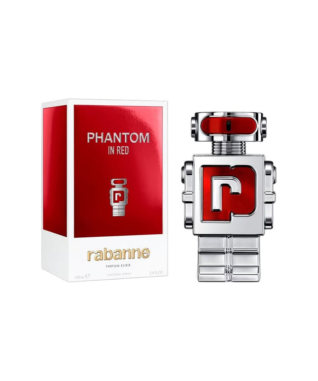 Paco Rabanne Phantom In Red For Men Parfum Elixir 100ml