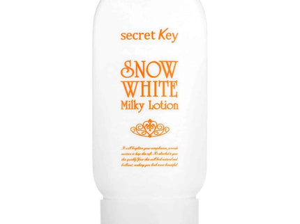 Secret Key Snow White Milky Lotion – Brightening & Hydrating Body and Face Lotion, 120ml