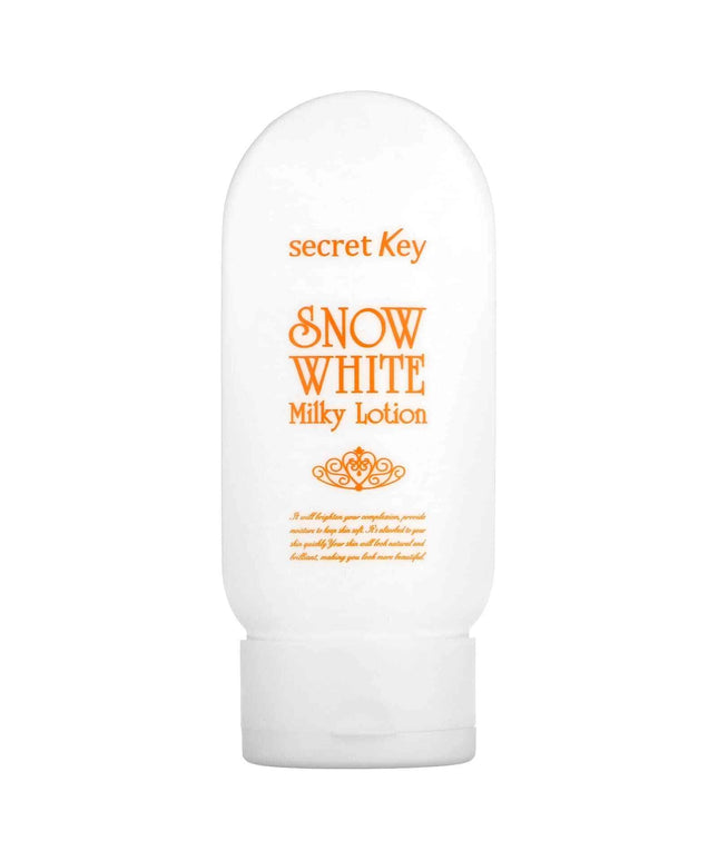 Secret Key Snow White Milky Lotion – Brightening & Hydrating Body and Face Lotion, 120ml