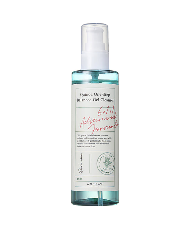 Axis-Y Quinoa One Step Balanced Clear + Hydrate Gel Cleanser 180ml