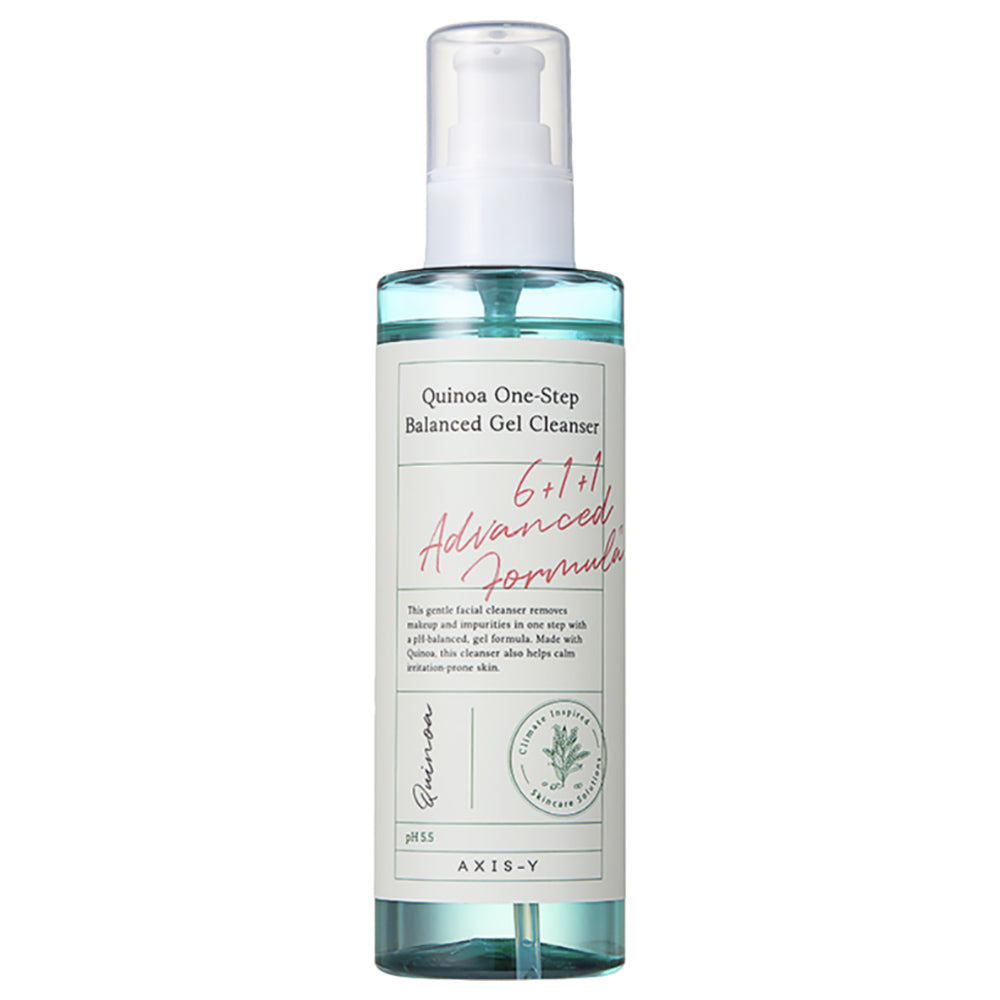 Axis-Y Quinoa One Step Balanced Clear + Hydrate Gel Cleanser 180ml