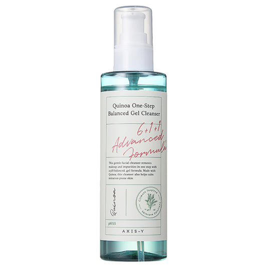 Axis-Y Quinoa One Step Balanced Clear + Hydrate Gel Cleanser 180ml
