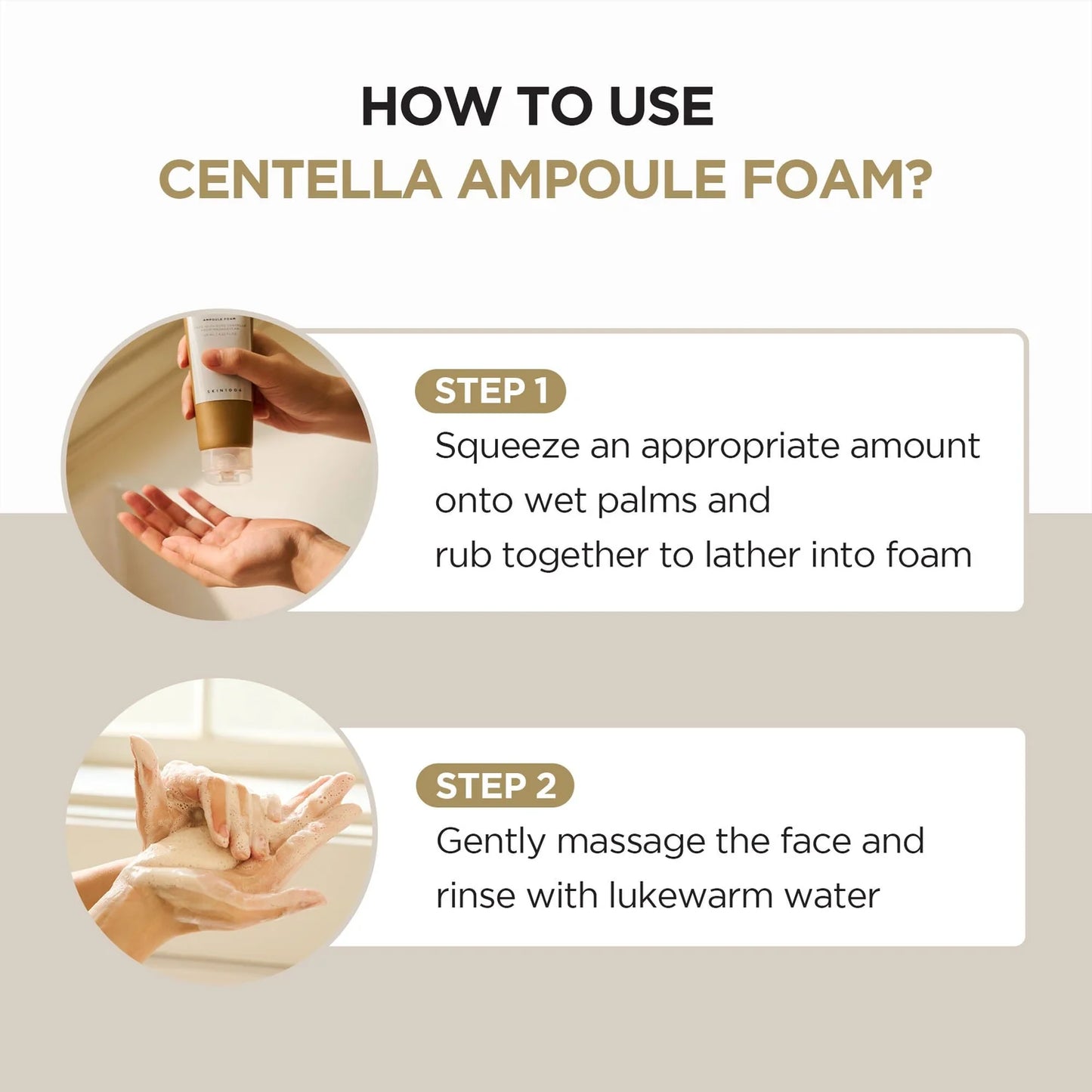 Skin1004 Madagascar Centella Ampoule Cleansing Foam 125ml
