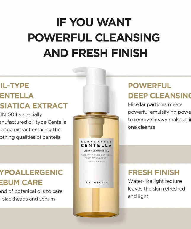 SKIN1004 Madagascar Centella Double Cleansing Power Duo
