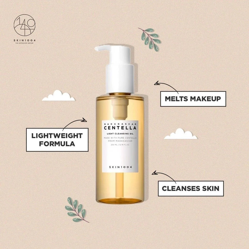 Skin1004 Madagascar Centella Light Facial Cleansing Oil 200ml