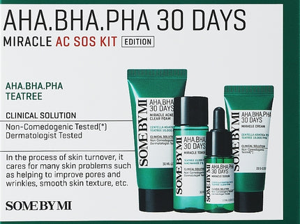 Some By Mi AHA BHA PHA 30 Days Miracle AC S.O.S Kit