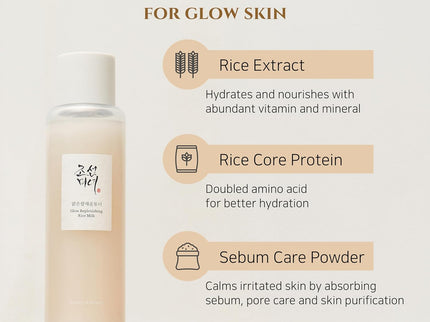 Beauty of Joseon Glow Replenishing Rice Milk Facial Toner For All Skin Types 150ml