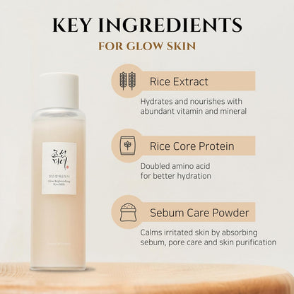 Beauty of Joseon Glow Replenishing Rice Milk Facial Toner For All Skin Types 150ml