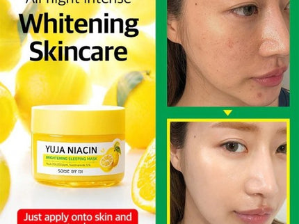 Some By Mi Yuja Niacin Brightening Sleeping Mask, 60 Gm